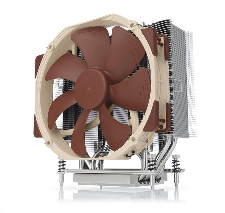 NOCTUA Chladič CPU NH-U14S TR4-SP3, 1x 140mm, sTRX4, sWRX8, TR4, SP3, hnědá/stříbrná