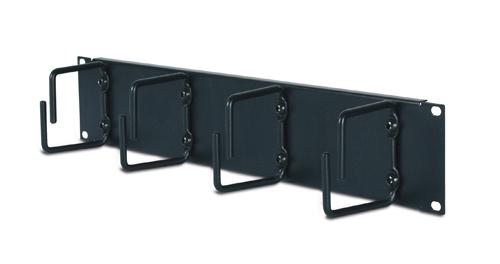 APC 2U Horizontal Cable Organizer Black