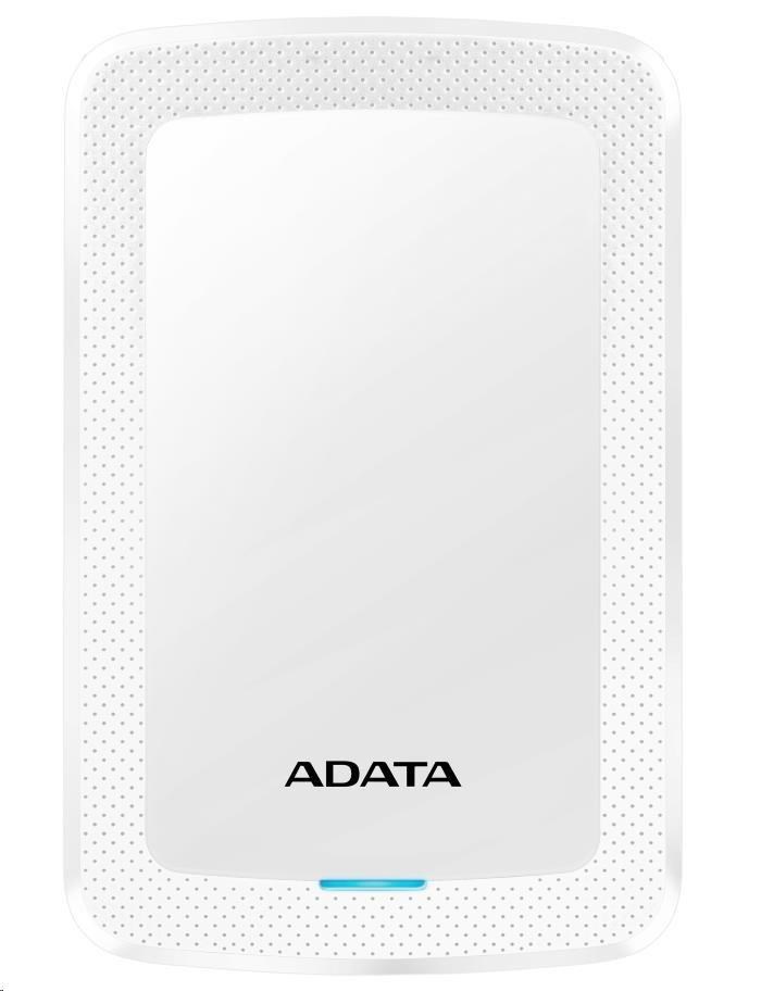 ADATA Externí HDD 1TB 2,5" USB 3.1 HV300, bílá