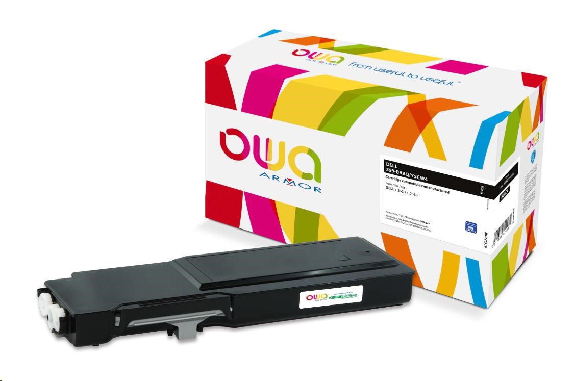 OWA Armor toner pro DELL C2660, C2665, 3000 Stran, 593-BBBQ, černá/black