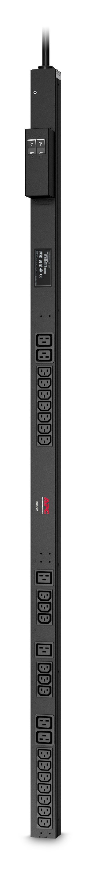 APC Rack PDU, Basic, VERTICAL, 220-240V, 32A, (20) C13, (6) C19, IEC 309 32A 2P+E (3.05m)