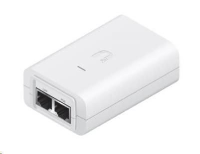 UBNT POE-24-7W-G-WH [Gigabit PoE adapter 24V/0,3A (7W), pro LBE-5AC-Gen2,LBE-5AC-16-120, vč.napájecího kabelu]