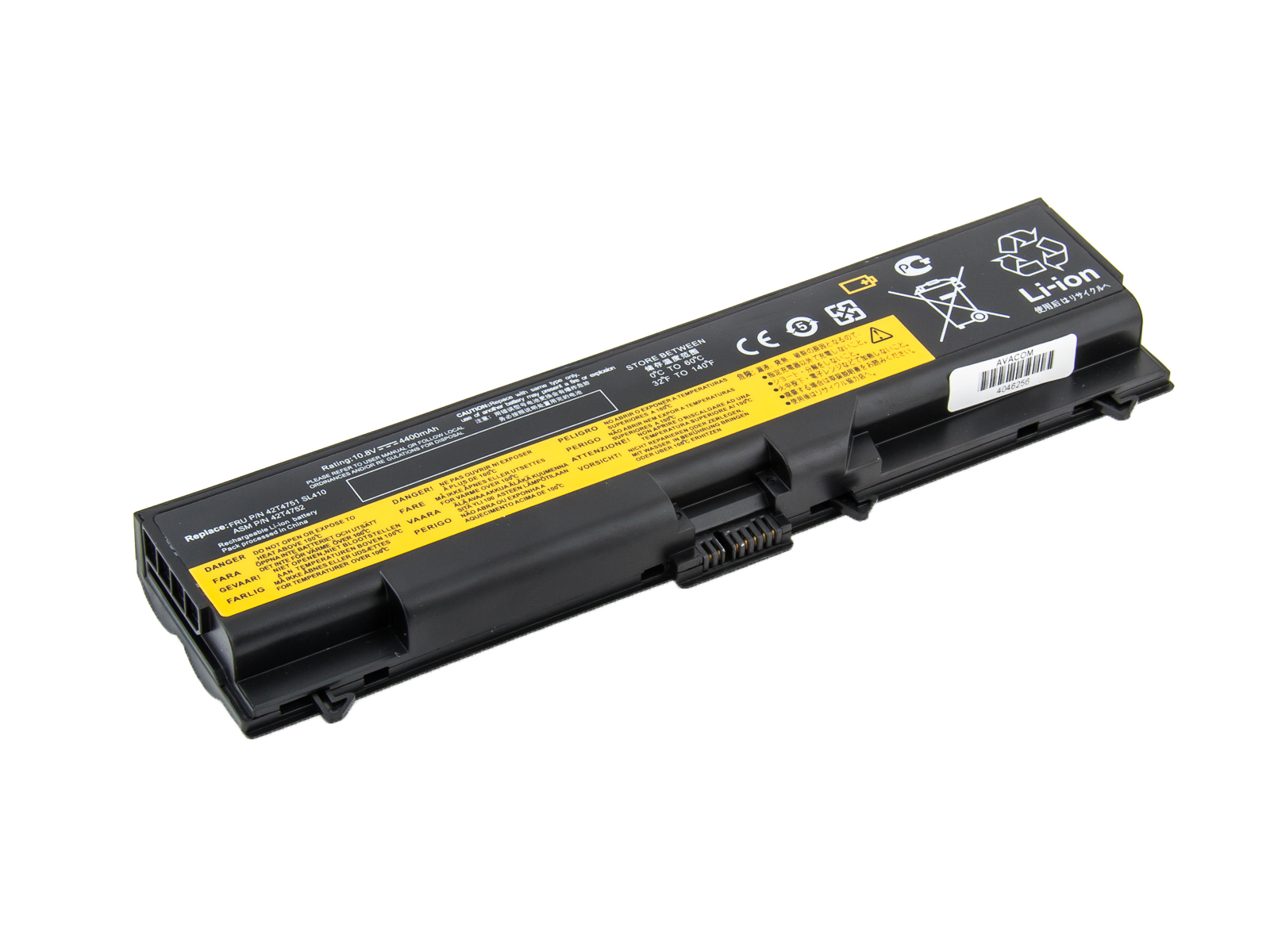 AVACOM baterie pro Lenovo ThinkPad T410/SL510/Edge 14", Edge 15" Li-Ion 10,8V 4400mAh