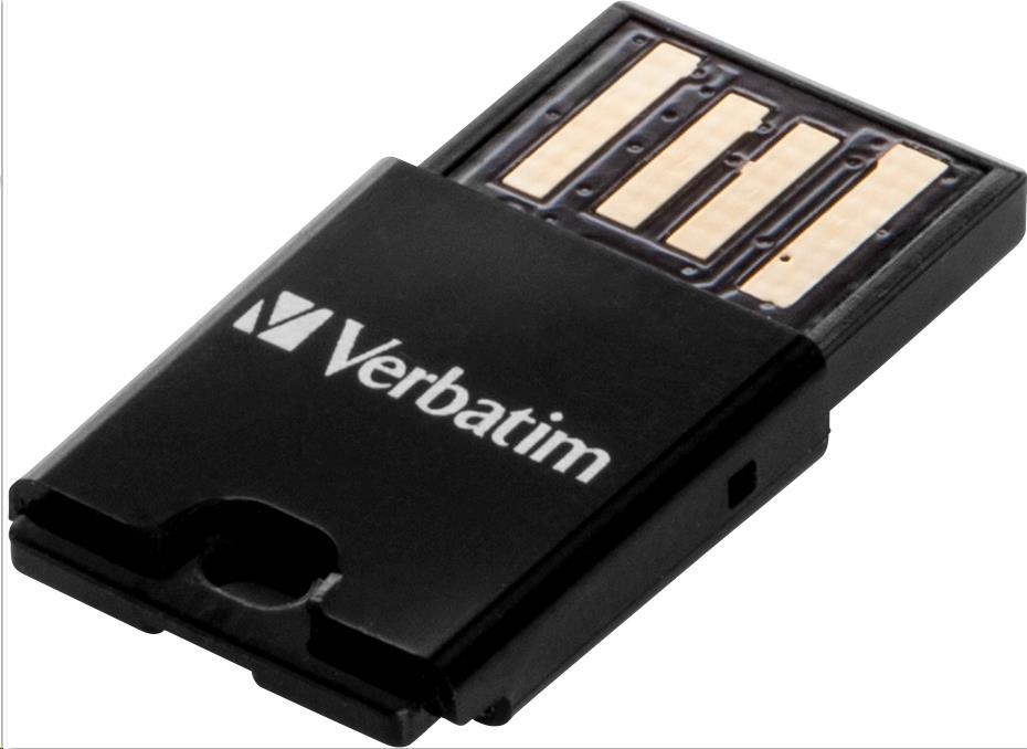 VERBATIM Tablet microSDHC C10/U1 with USB reader 16GB (R:45MB/s, W:10MB/s)