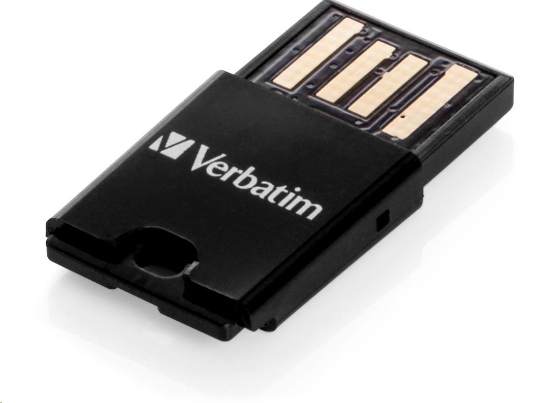 VERBATIM Tablet microSDHC C10/U1 with USB reader 32GB (R:45MB/s, W:10MB/s)
