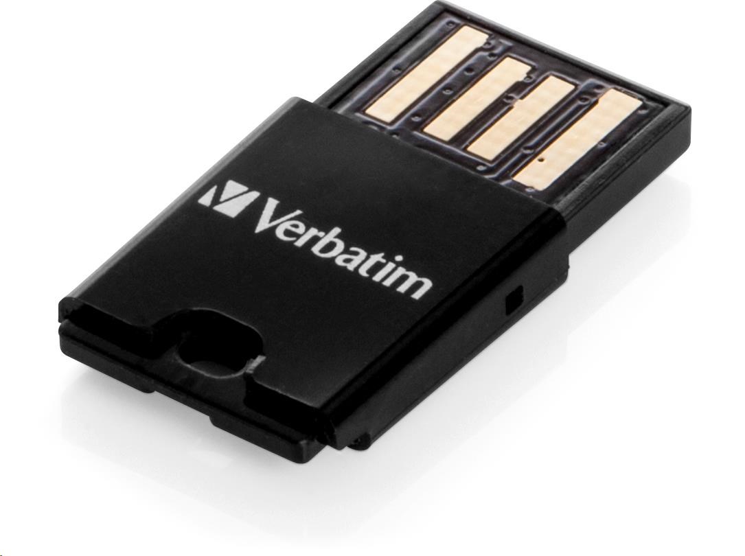 VERBATIM Tablet microSDHC C10/U1 with USB reader 64GB (R:70MB/s, W:10MB/s)