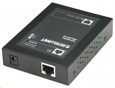 Intellinet 1-port PoE+ Power over Ethernet Splitter, 802.3at/af