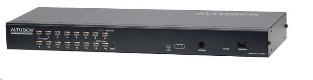 ATEN přepínač KH-1516AI 16-port OverNet Cat5 KVM PS/2+USB, OSD, rack, SUN, PON, VNC