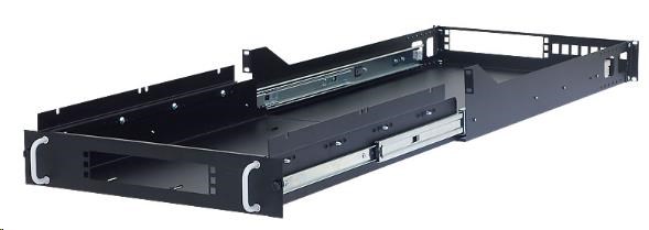 TRITON Základnová stanice pro servery 19",3U/750mm, nosnost 45kg, černá
