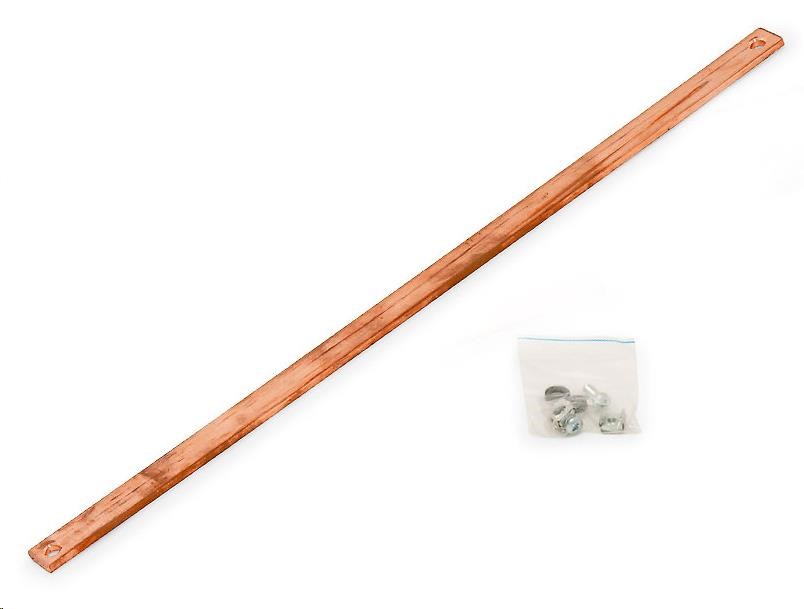 TRITON Zemnící lišta 45U (2000mm), měď 5x20mm