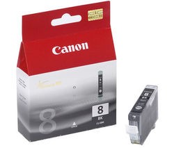 Canon CARTRIDGE CLI-8 BK černá pro Pixma iP4200, iP4300, iP5200, iP5300, MP500, MP600, MP800, MP830 (490 str.)