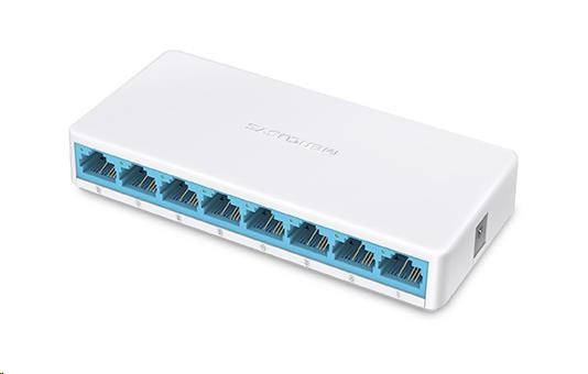 MERCUSYS switch MS108 (8x100Mb/s, fanless)