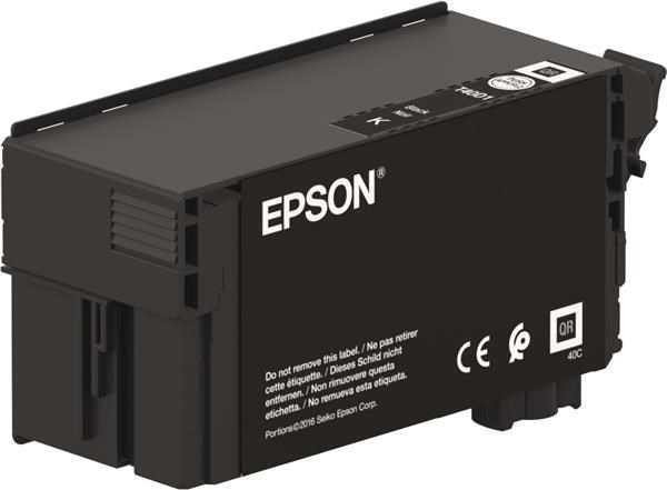 EPSON ink čer Singlepack UltraChrome XD2 Black T40D140(80ml)