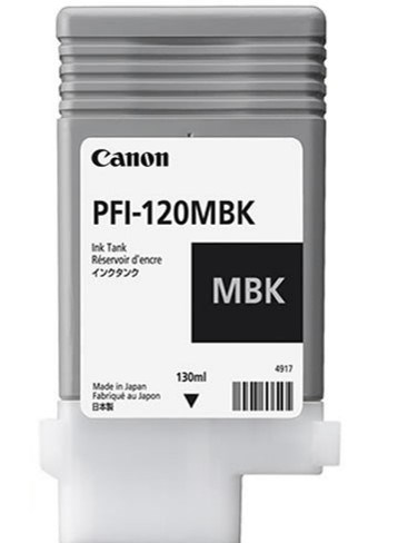 Canon Cartridge PFI-120 matná černá, 130ml, pro iPF TM200, TM205, TM300, TM305
