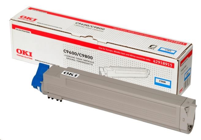 Oki Toner Cyan do C9600/C9650/C9800/C9850/C9800MFP/C9850MFP (15k)