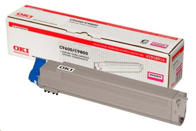 Oki Toner Magenta do C9600/C9650/C9800/C9850/C9800MFP/C9850MFP (15k)