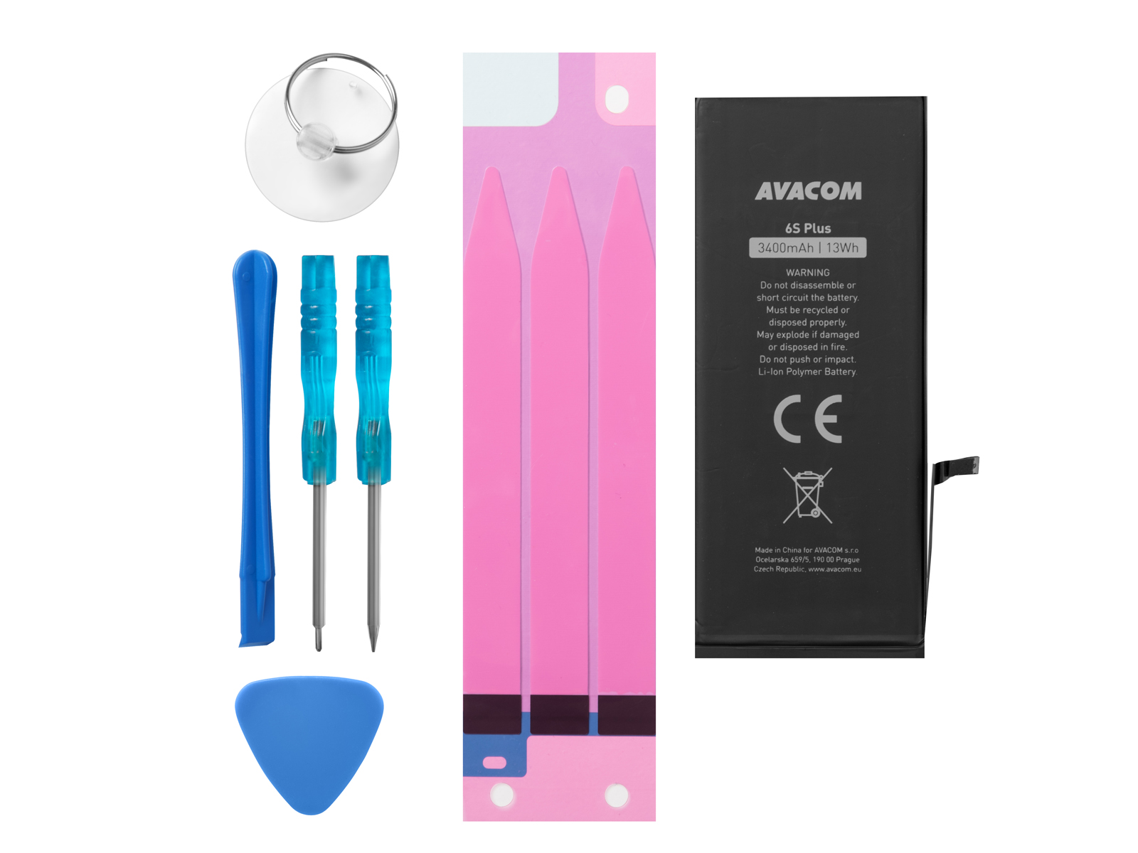 AVACOM Baterie pro Apple iPhone 6s Plus - vysokokapacitní, Li-Ion 3,82V 3400mAh (náhrada 616-00042)