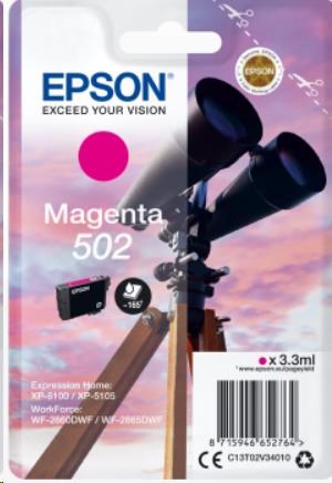 EPSON ink bar Singlepack "Dalekohled" Magenta 502 Ink