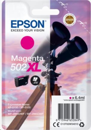 EPSON ink bar Singlepack "Dalekohled" Magenta 502XL Ink