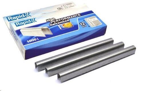 Náplň pro sponkovací kleště RAPID 36 - 12mm, pozink (1000 ks)