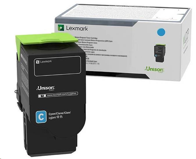 Lexmark azurový Extra High capacity toner C240X20 pro C2425dw, C2535dw, MC2425adw, MC2535adwe, MC2640adwe - 3 500 str