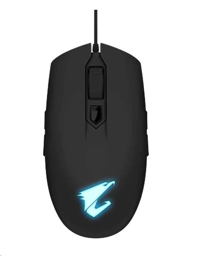 GIGABYTE myš Gaming Mouse AORUS M2, USB, Optical, up to 6200 DPI