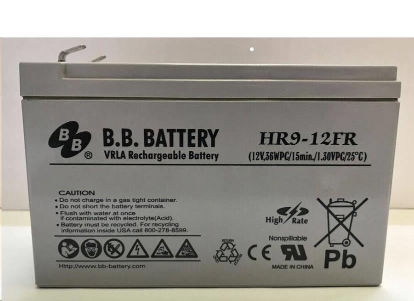 CyberPower náhradní baterie (12V/9Ah) pro VALUE800EILCD, VALUE1000EILCD, VALUE1500EILCD, BR800ELCD, BR1000ELCD, BR1000EL