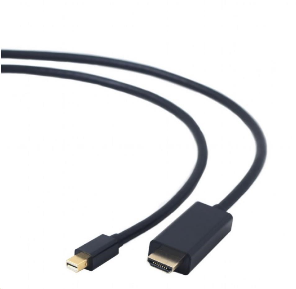 GEMBIRD Kabel miniDisplayPort na HDMI, 4K, M/M, 1,8m