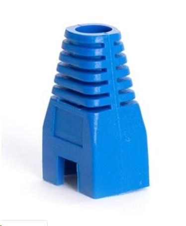 Ochrana pro konektor RJ45, non-snag-proof - modrá, 100ks