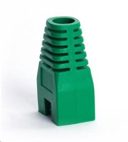 Ochrana pro konektor RJ45, non-snag-proof - zelená, 100ks