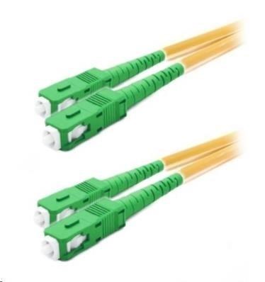 Duplexní patch kabel SM 9/125, OS2, SC(APC)-SC(APC), LS0H, 2m