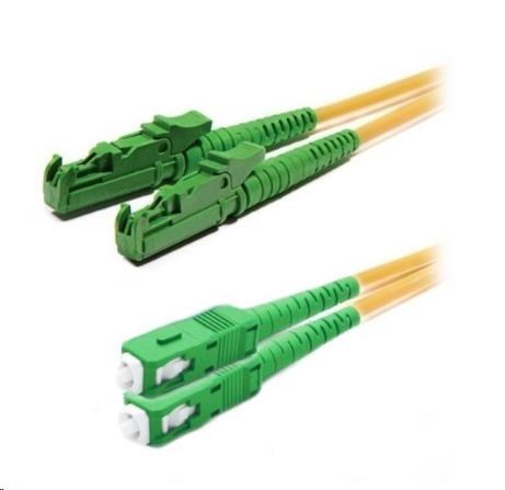 Duplexní patch kabel SM 9/125, OS2, E2000(APC)-SC(APC), LS0H, 5m