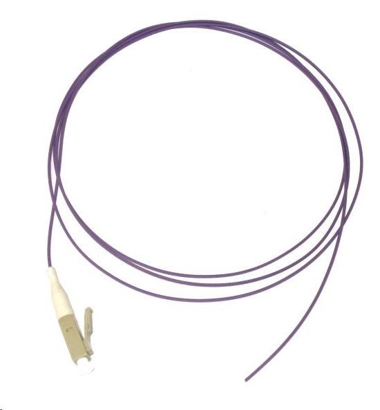 Pigtail MM 50/125, OM4, konektor LC, LS0H, 1m