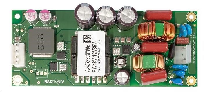 MikroTik PW48V-12V85W Napájecí zdroj pro CCR1036 r2, 12V, 85W