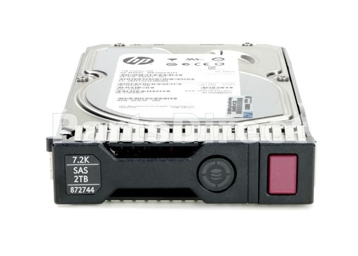 HPE HDD 2TB SAS 12G Midline 7.2K LFF 3.5in SC 1y DSF 872485-B21 RENEW