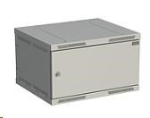 Solarix rozvaděč nástěnný SENSA 6U 500mm, dveře plech, RAL 7035 SENSA-6U-65-21-G