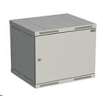 Solarix rozvaděč nástěnný SENSA 9U 500mm, dveře plech, RAL 7035 SENSA-9U-65-21-G