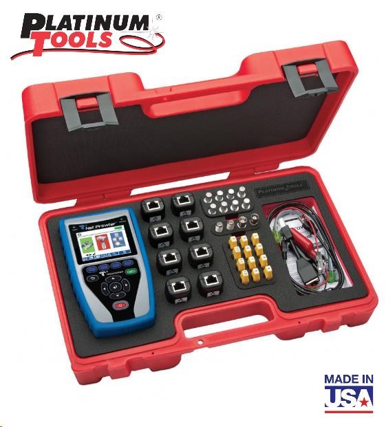 Platinum Tools NP700 KIT (TNP850K1) - Net Prowler™ analyzátor datových sítí s aktivními testy, made in USA