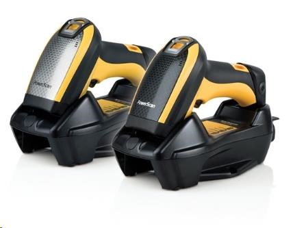 Datalogic PBT9100, BT, 1D, multi-IF, kit (USB), RB, black, žlutá
