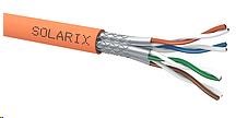 Instalační kabel Solarix SSTP, Cat7, drát, LSOH, cívka 500m SXKD-7-SSTP-LSOH