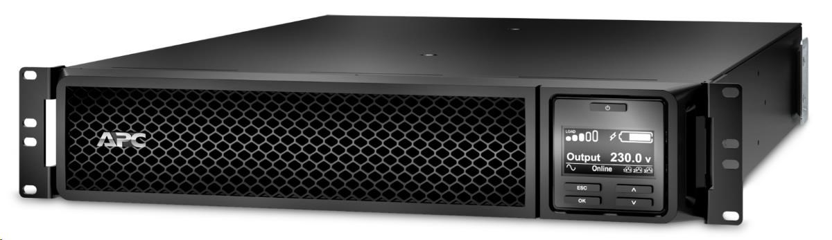 APC Smart-UPS SRT 1500VA RM 230V, On-Line, 2U, Rack Mount (1500W)