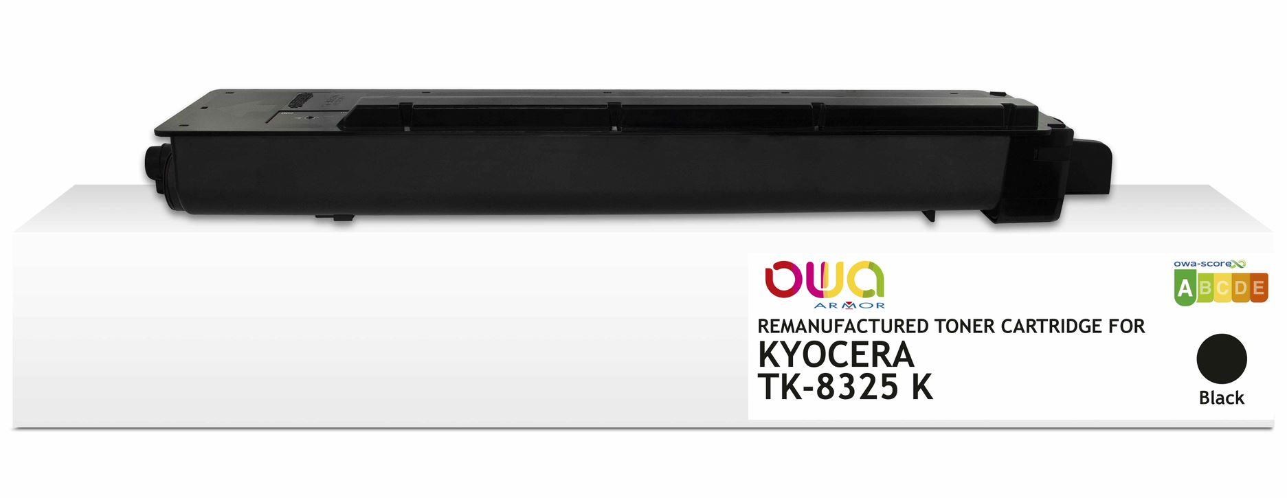 OWA Armor toner pro KYOCERA MITA TASKalfa 2551ci, 18000 stran, TK-8325 K, černá/black