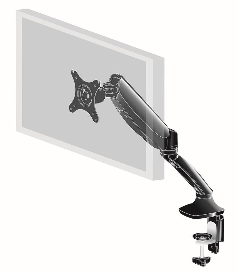 Iiyama gas spring desk mount