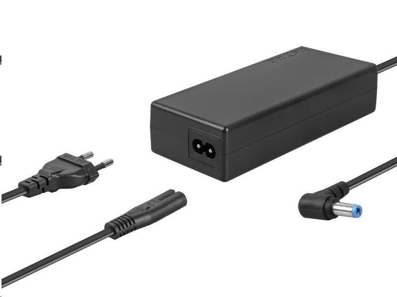 AVACOM Nabíjecí adaptér pro notebooky 19V 4,74A 90W zahnutý konektor 5,5mm x 2,5mm
