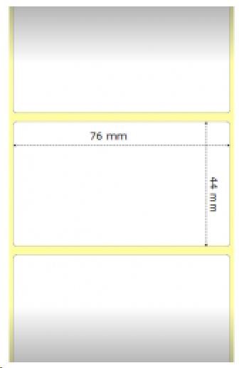 Zebra Z-Select 2000D, label roll, thermal paper, removeable, 76,2x44,45mm