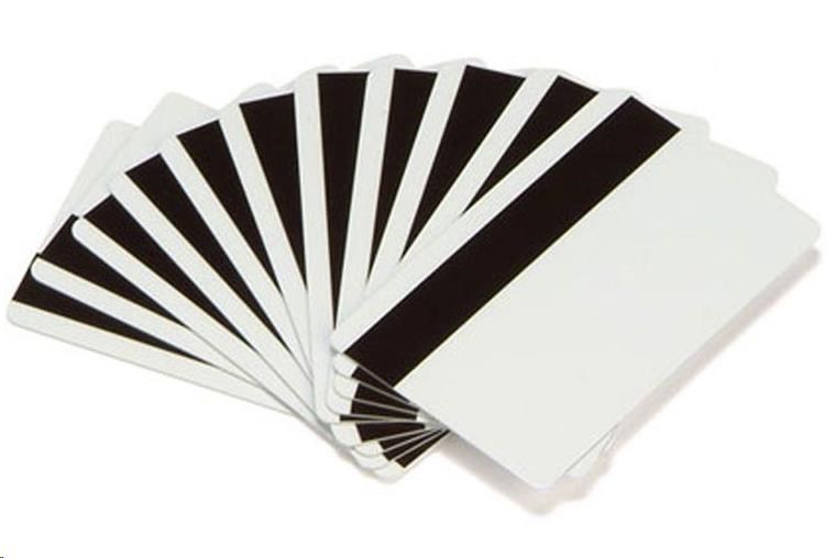 Zebra Plastic card, HiCo, 500pcs.