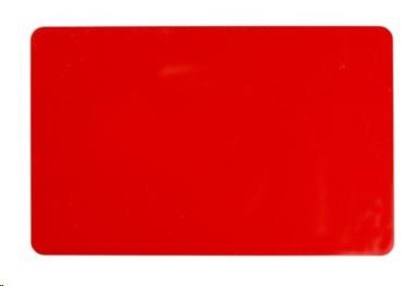 Zebra Premier card, červená