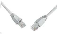 Solarix Patch kabel CAT5E SFTP PVC 7m šedý snag-proof C5E-315GY-7MB