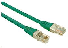 Solarix Patch kabel CAT5E UTP PVC 0,5m zelený non-snag-proof C5E-155GR-0,5MB