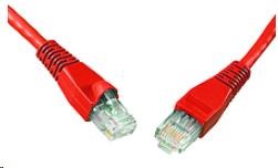Solarix Patch kabel CAT5E UTP PVC 2m červený snag-proof C5E-114RD-2MB